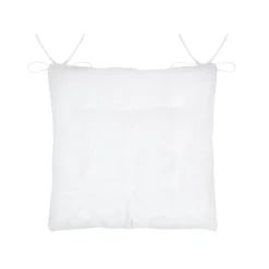 Cuscino per sedia quadrato in finta pelliccia (40 x 40 cm) Asgard Bianco