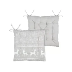 Cuscino per sedia quadrato in cotone (40 x 40 cm) Arbin Beige