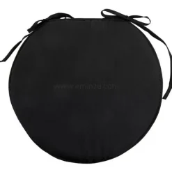 Cuscino per sedia rotondo Nelson Nero