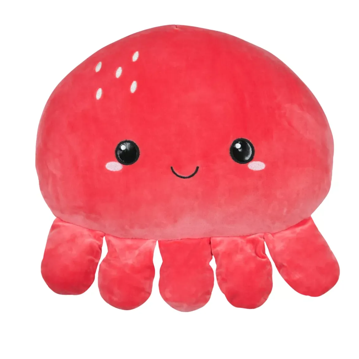 Cuscino polpo per bambini (37 x 37 cm) Moby Corallo