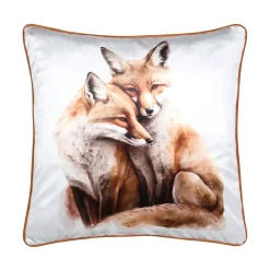 Cuscino quadrato (50 x 50 cm) Fauna Arancione