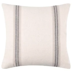 Cuscino quadrato cotone (50 cm) Montauban Grigio antracite