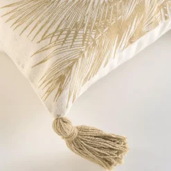 Cuscino quadrato cotone (45 x 45 cm) Dune Ecru