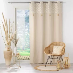Cuscino quadrato cotone (40 x 40 cm) Rafina Beige
