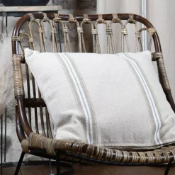 Cuscino quadrato cotone (50 cm) Montauban Bianco