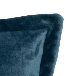 Cuscino quadrato flanella (53 x 53 cm) Cuddly Blu scuro