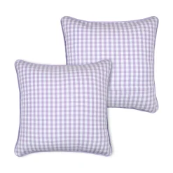 Cuscino quadrato in cotone (45 x 45 cm) Bardot Viola