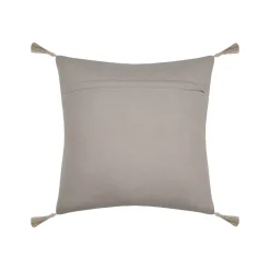 Cuscino quadrato in cotone (40 x 40 cm) Hemera Ecru