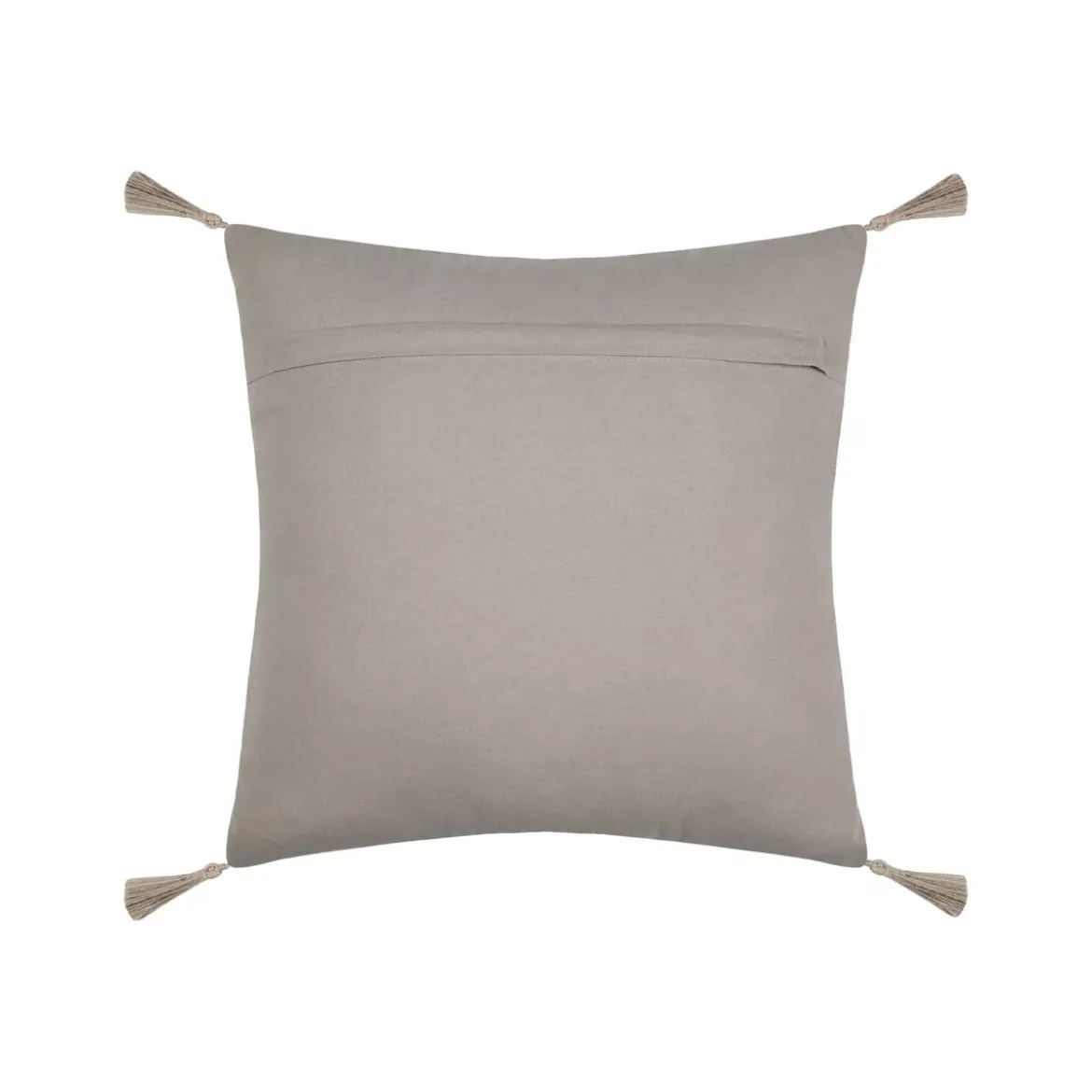 Cuscino quadrato in cotone (40 x 40 cm) Hemera Ecru