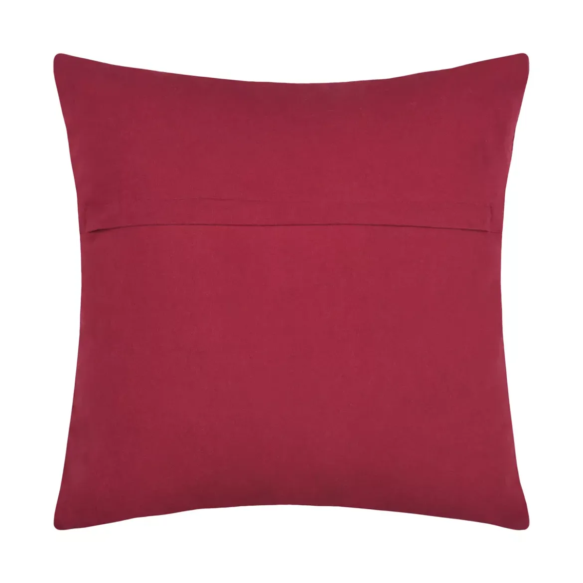Cuscino quadrato in cotone (45 x 45 cm) Finna Rosso