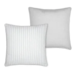 Cuscino quadrato in cotone (50 x 50 cm) Joséphine Grigio