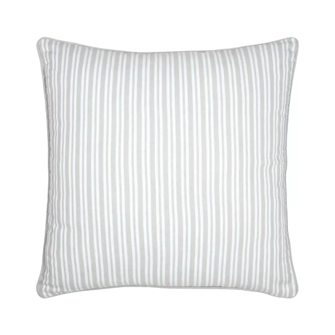 Cuscino quadrato in cotone (50 x 50 cm) Joséphine Grigio