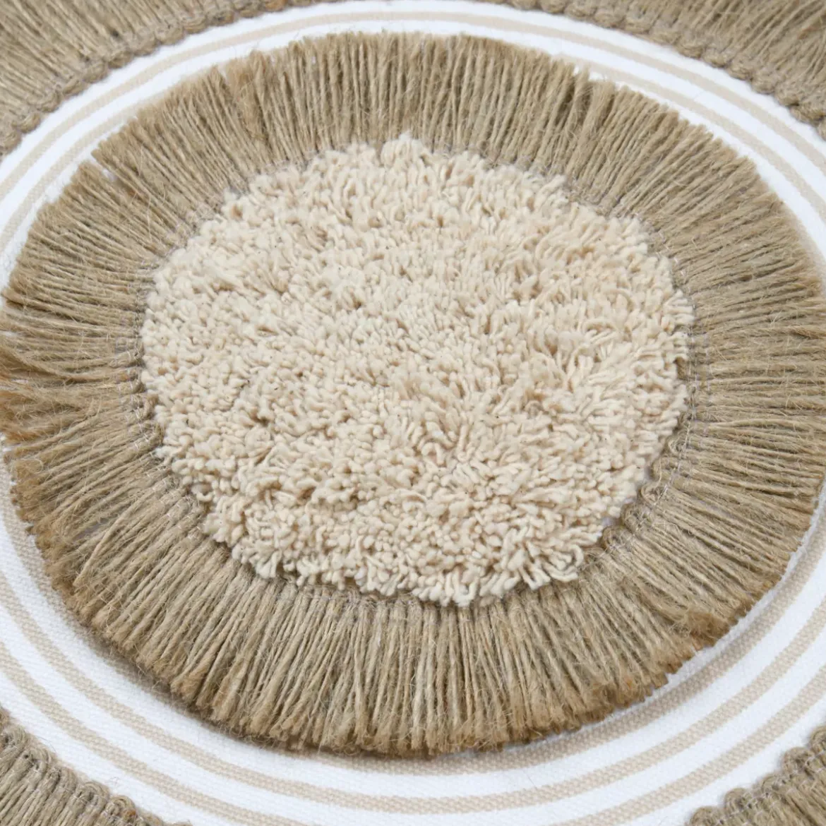 Cuscino quadrato in cotone (40 x 40 cm) Mekong Beige