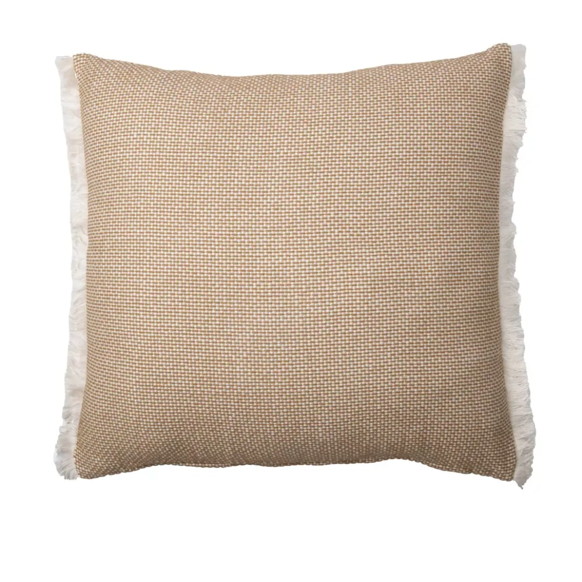 Cuscino quadrato in cotone (50 x 50 cm) Jamy Marrone