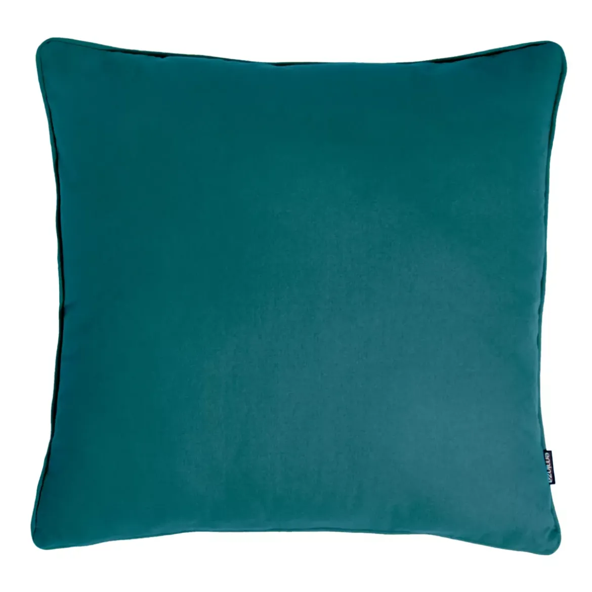 Cuscino quadrato in cotone (60 x 60 cm) Pixel Blu Anatra