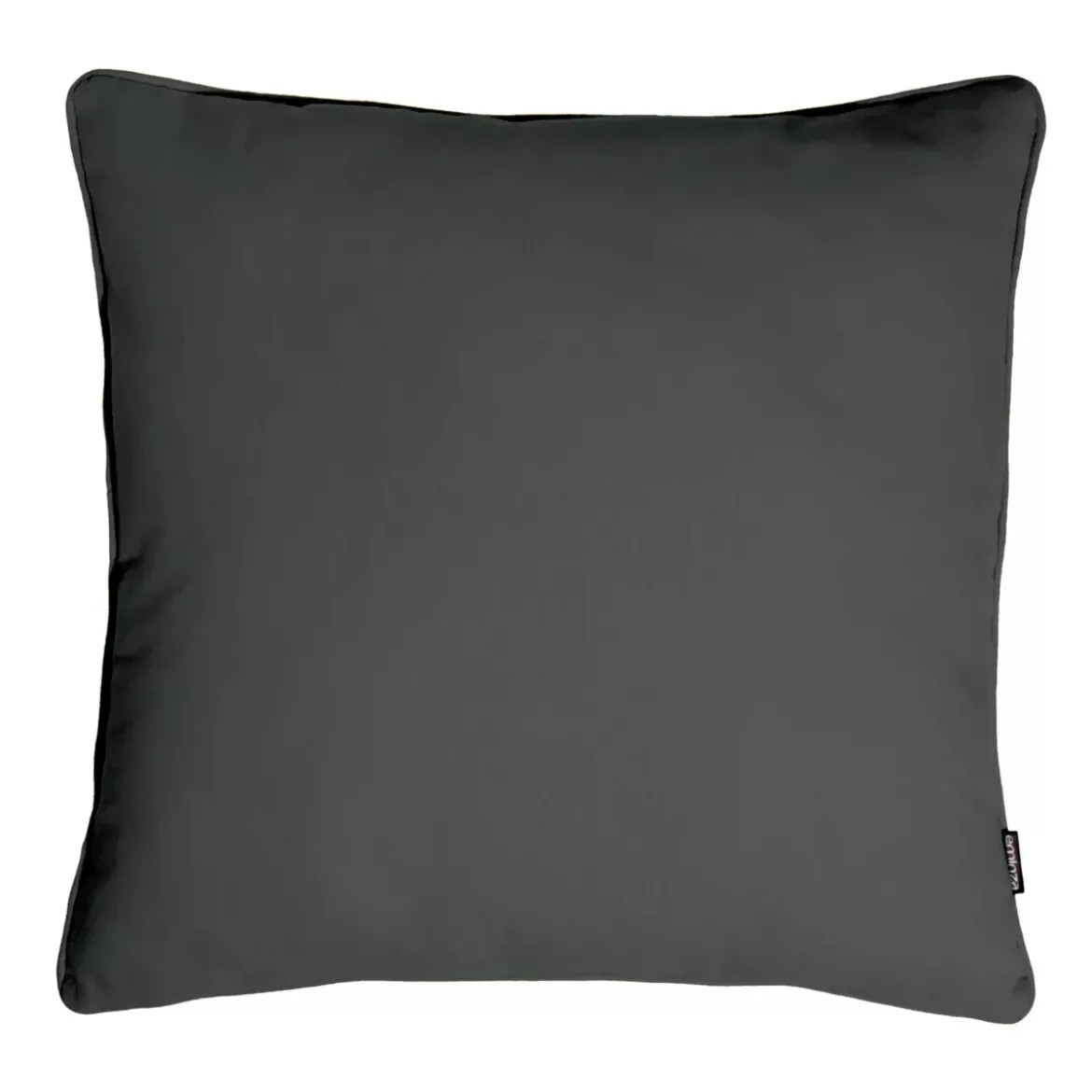 Cuscino quadrato in cotone (60 x 60 cm) Pixel Grigio antracite