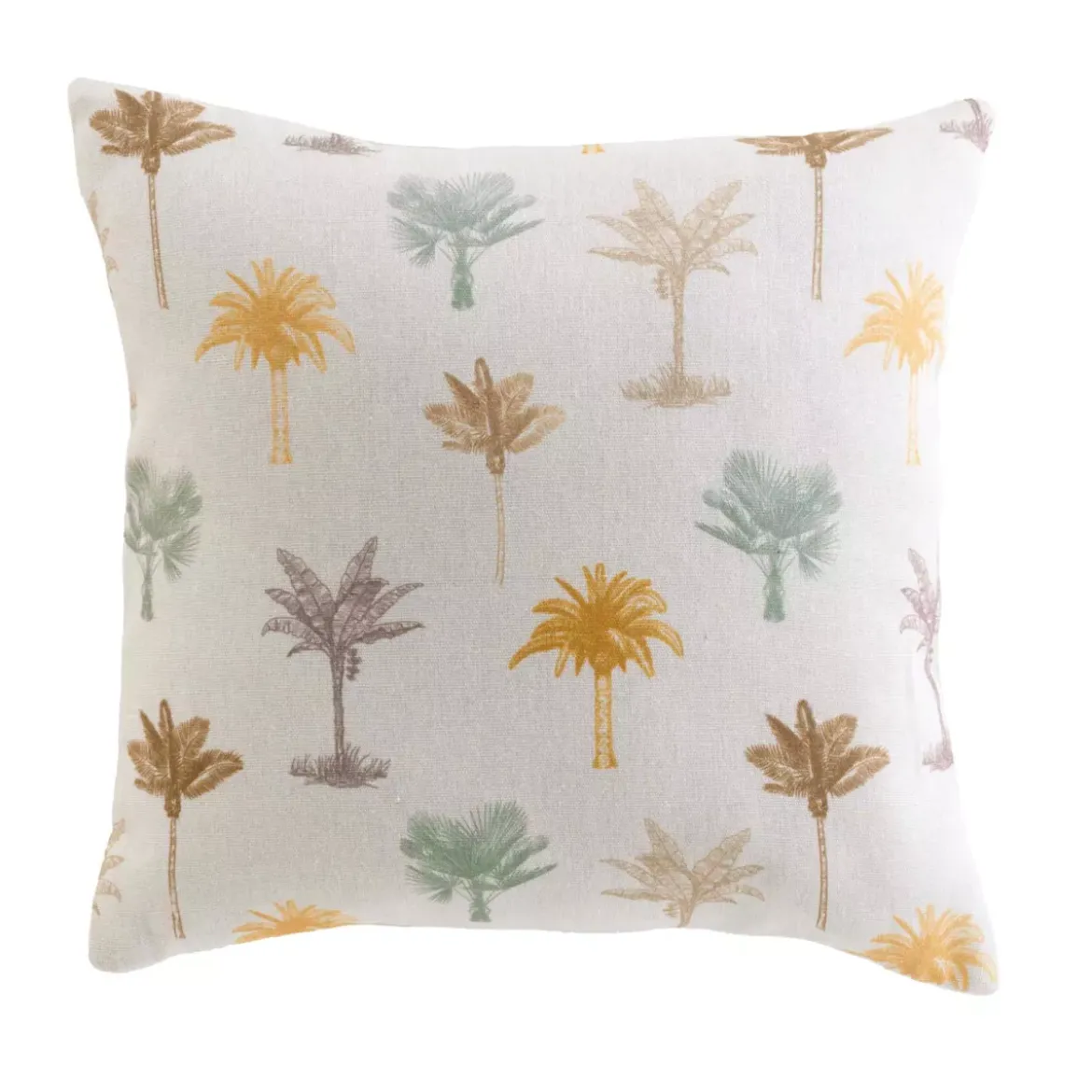Cuscino quadrato in cotone (45 x 45 cm) Palmelia Multicolore