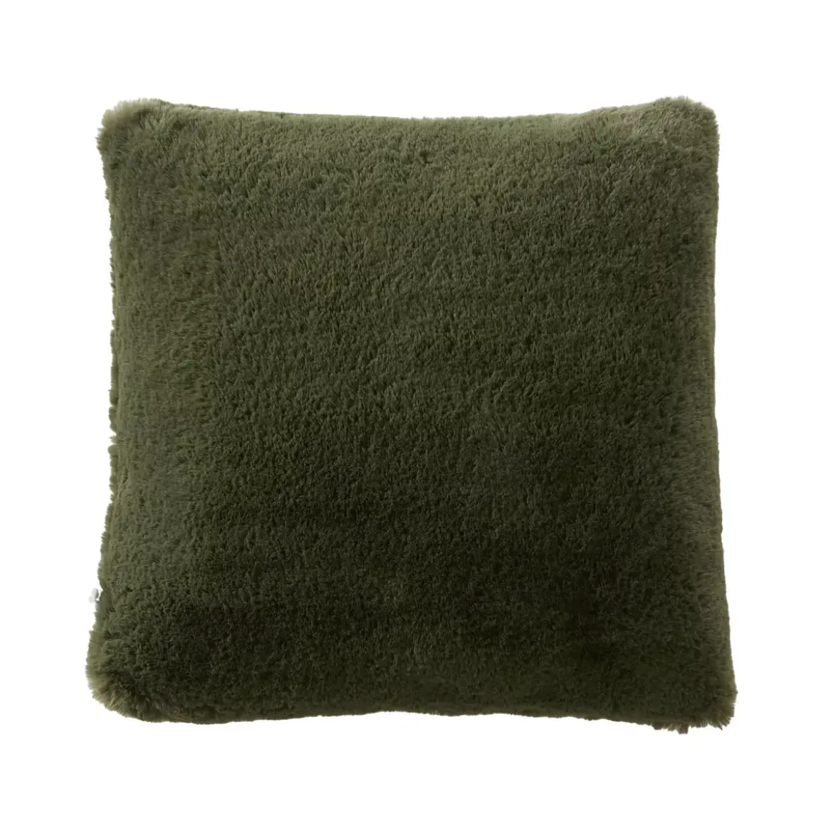 Cuscino quadrato in finta pelliccia (45 x 45 cm) Finn Verde kaki
