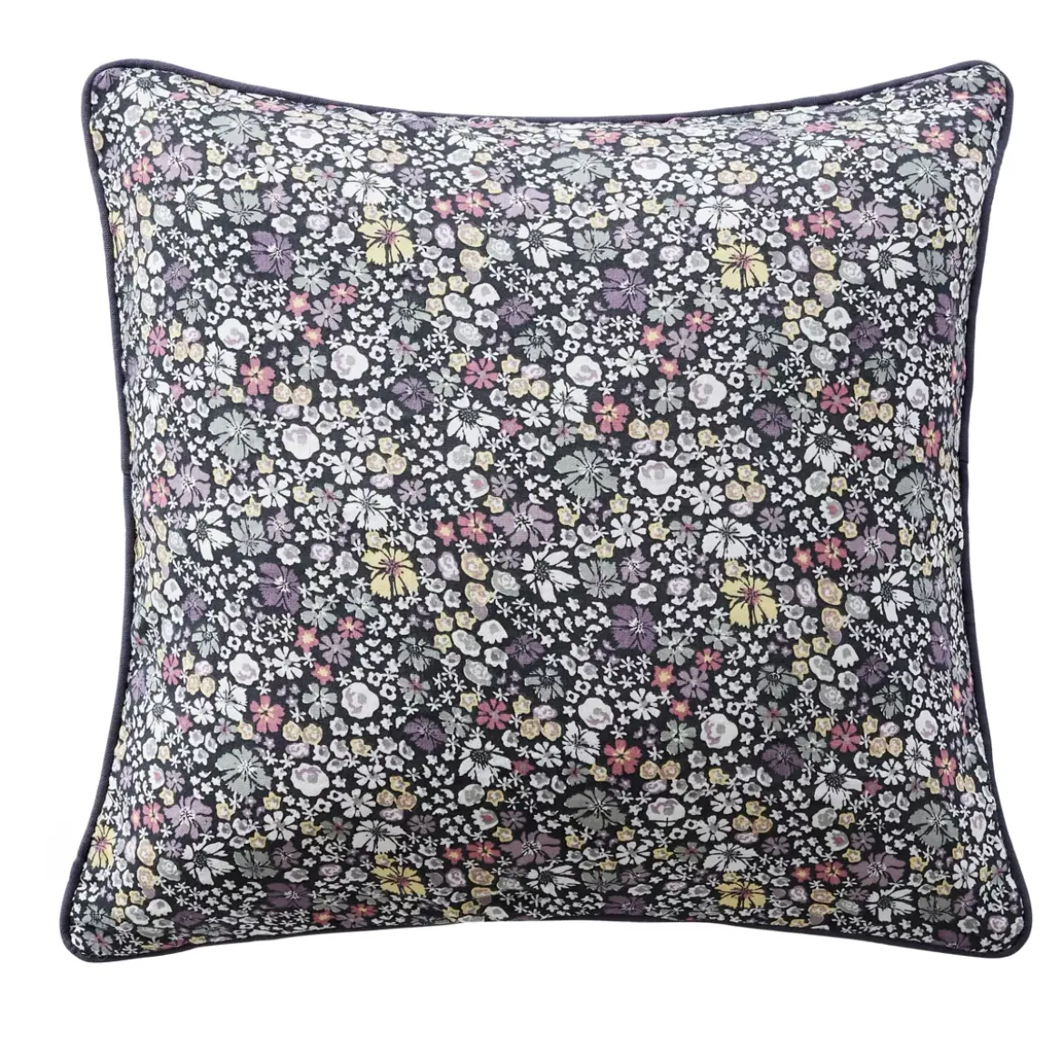 Cuscino quadrato in garza di cotone (45 x 45 cm) Elya Viola