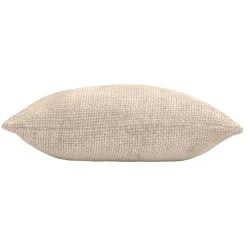 Cuscino quadrato in velluto (45 x 45 cm) Leo Ecru