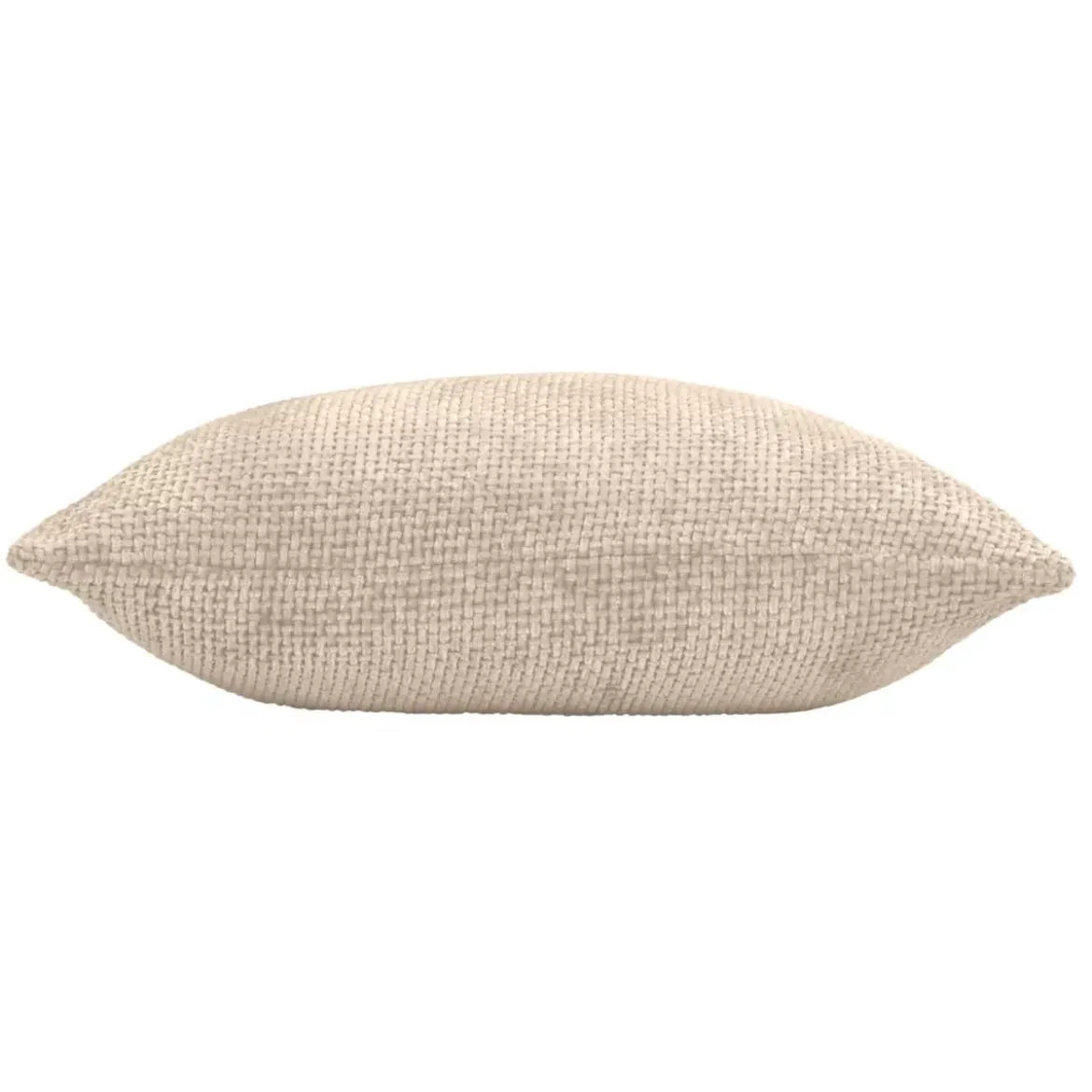 Cuscino quadrato in velluto (45 x 45 cm) Leo Ecru