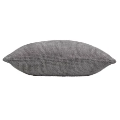 Cuscino quadrato in velluto (45 x 45 cm) Leo Grigio Antracite