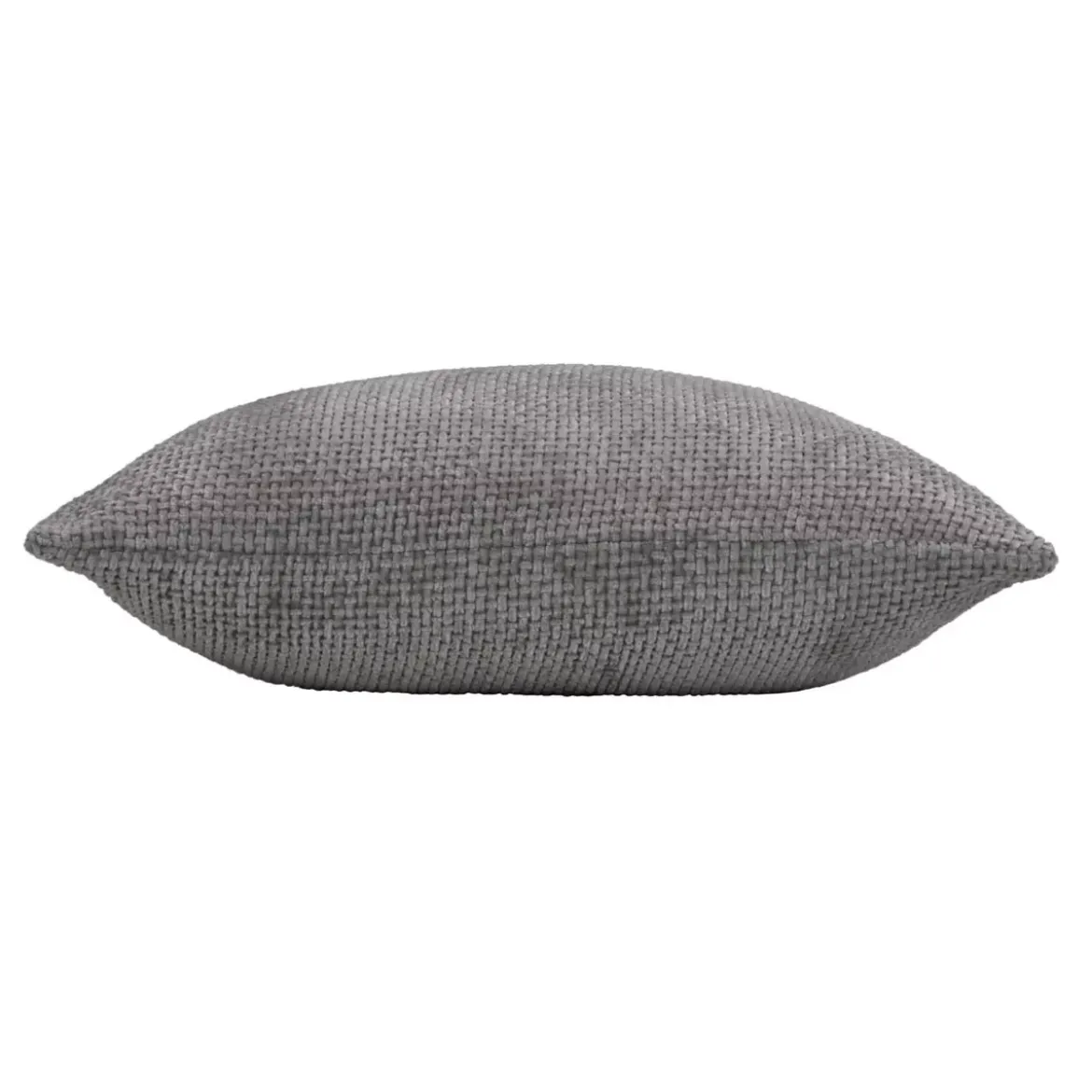 Cuscino quadrato in velluto (45 x 45 cm) Leo Grigio Antracite