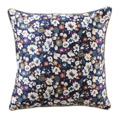 Cuscino quadrato in velluto (50 x 50 cm) Dolores Blu