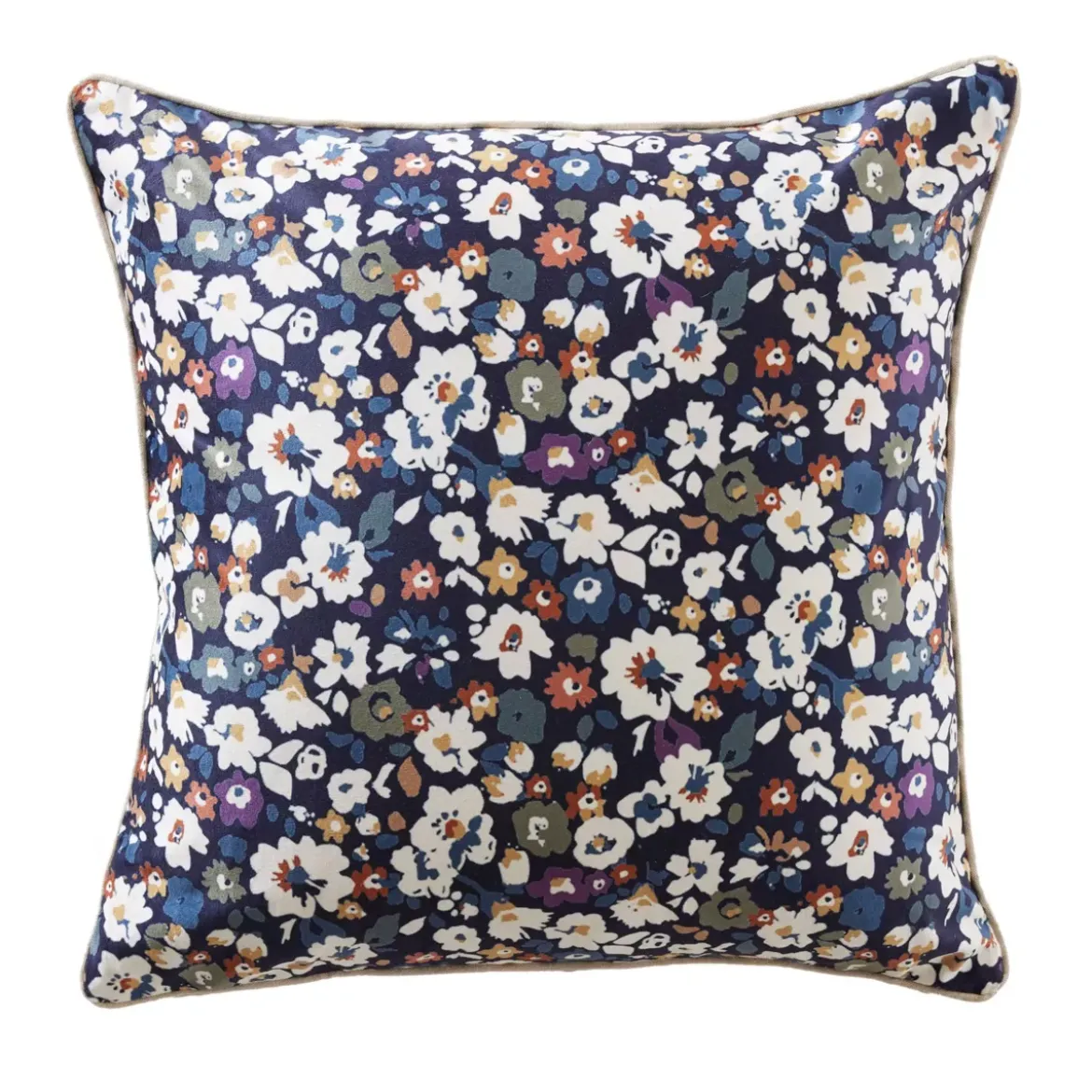 Cuscino quadrato in velluto (50 x 50 cm) Dolores Blu