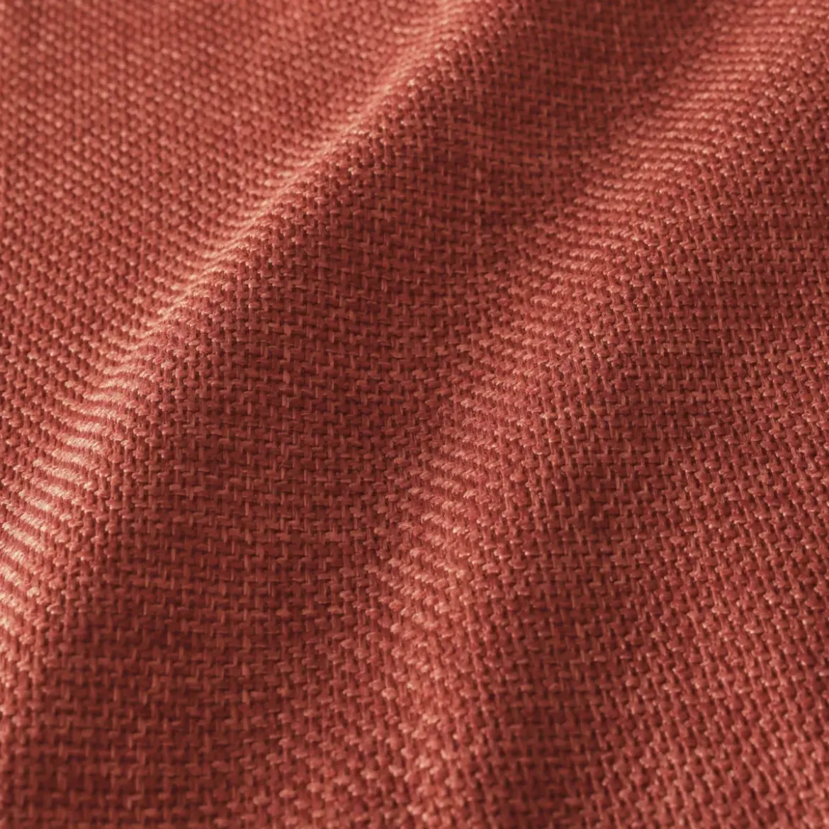Cuscino quadrato tessuto (45 x 45 cm) Alba Terracotta
