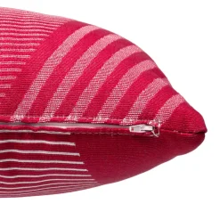 Cuscino rettangolare (50 cm) Jacquard Rosso melograno