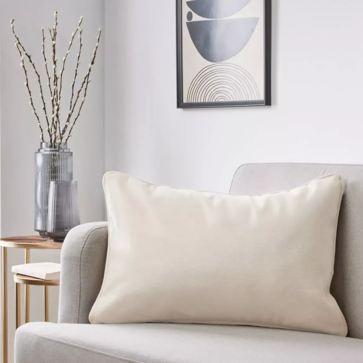 Cuscino Rettangolare (40 x 60 cm) Minuit Beige Sabbia