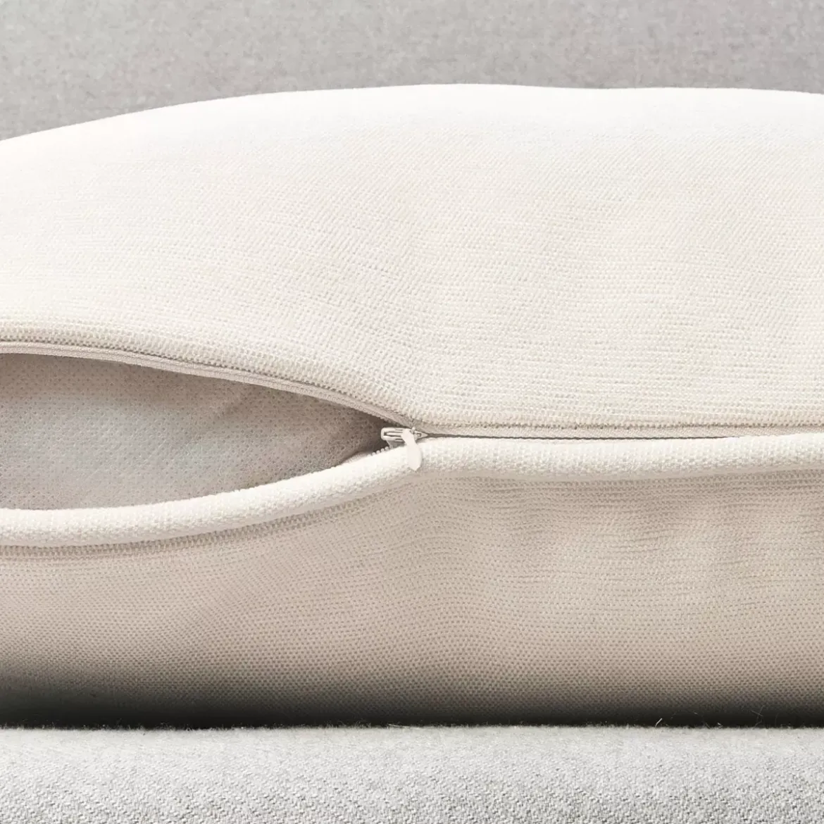 Cuscino Rettangolare (40 x 60 cm) Minuit Beige Sabbia