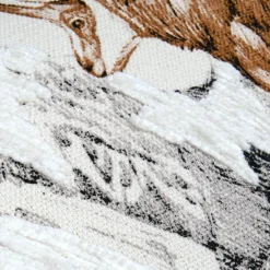 Cuscino Rettangolare Cotone (40 x 60 cm) Wildforest Camel