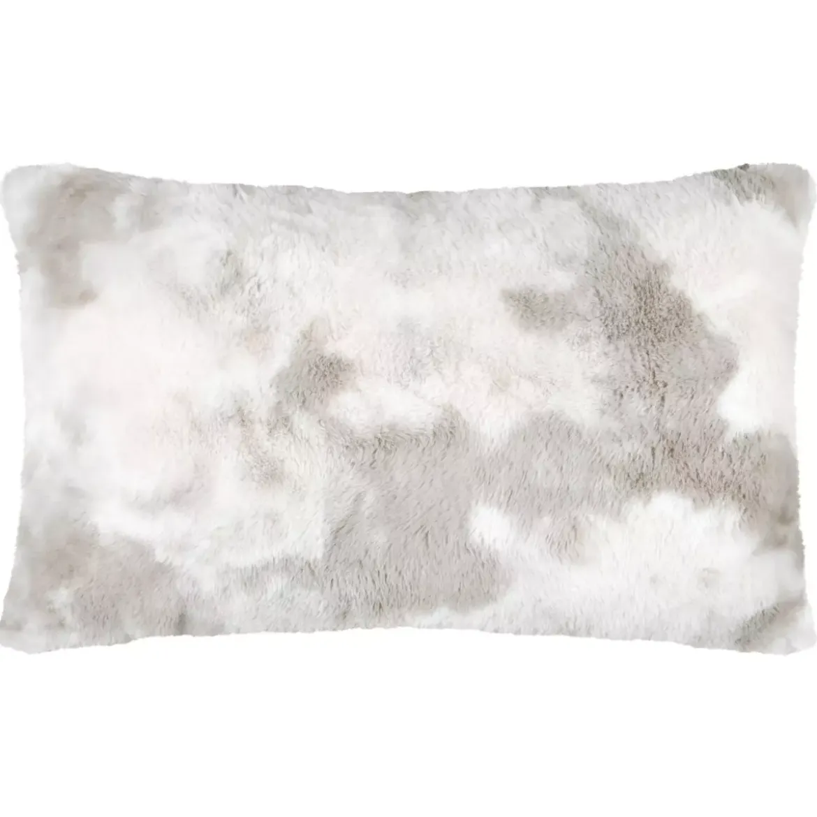 Cuscino rettangolare eco pelliccia (80 cm) Harald Beige