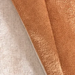 Cuscino rettangolare in bouclé (30 x 50 cm) Ava Camel
