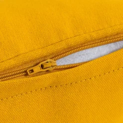 Cuscino rettangolare in cotone (30 x 50 cm) Pixel Giallo senape