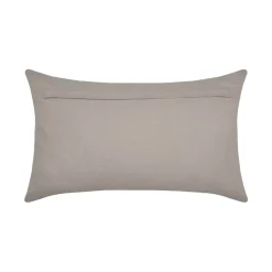 Cuscino rettangolare in cotone (30 x 50 cm) Hemera Tortora
