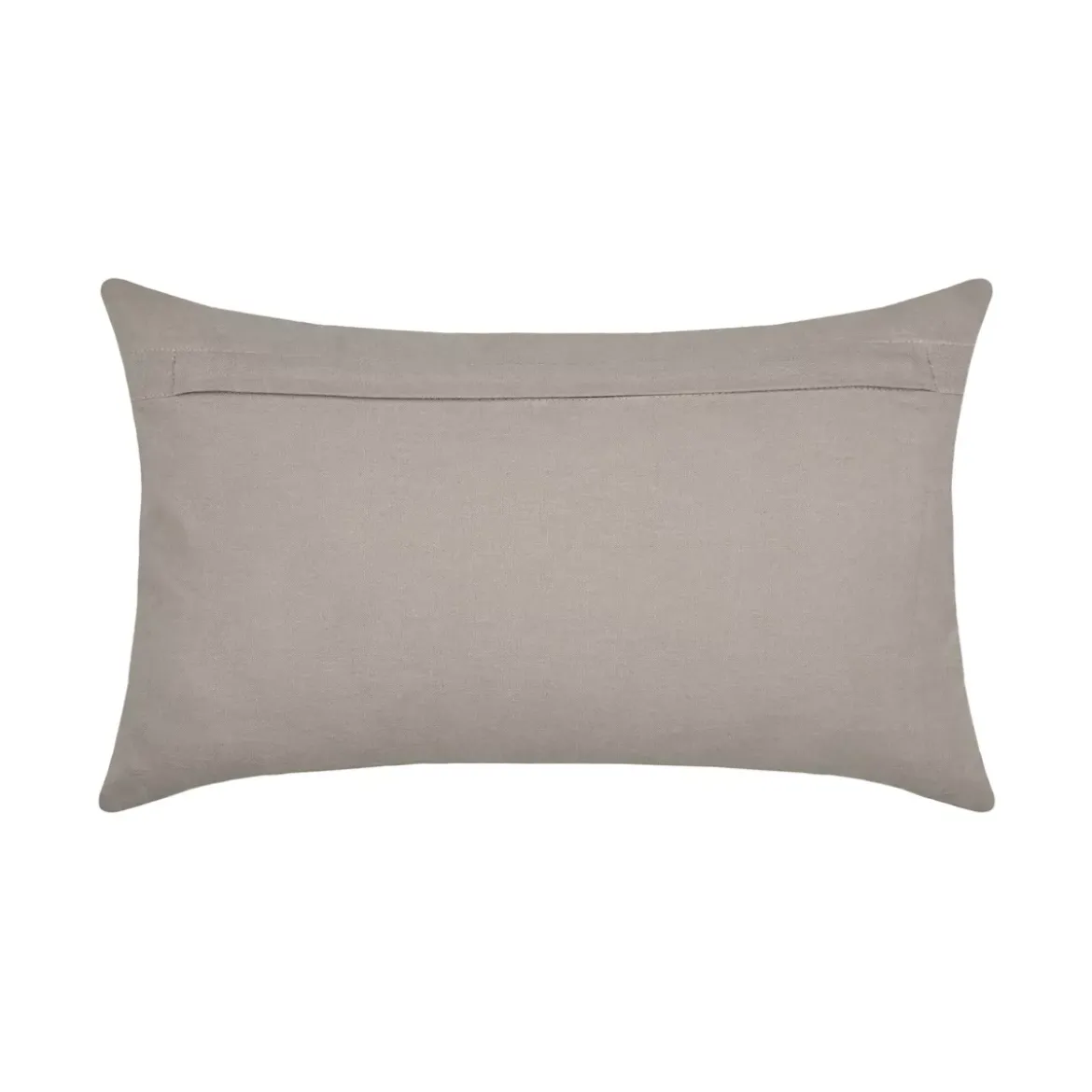 Cuscino rettangolare in cotone (30 x 50 cm) Hemera Tortora