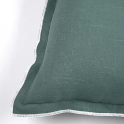 Cuscino rettangolare in cotone (40 x 60 cm) Helios Verde