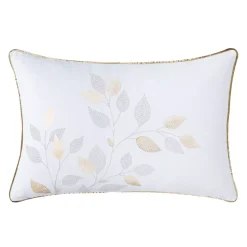 Cuscino rettangolare in cotone (40 x 60 cm) Duchessa Bianco