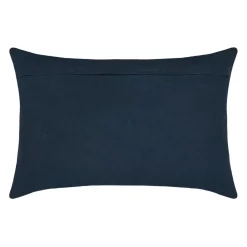 Cuscino Rettangolare in cotone (40 x 60 cm) Bordemer Blu navy