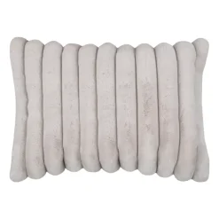 Cuscino rettangolare in finta pelliccia (50 x 80 cm) Polary Beige