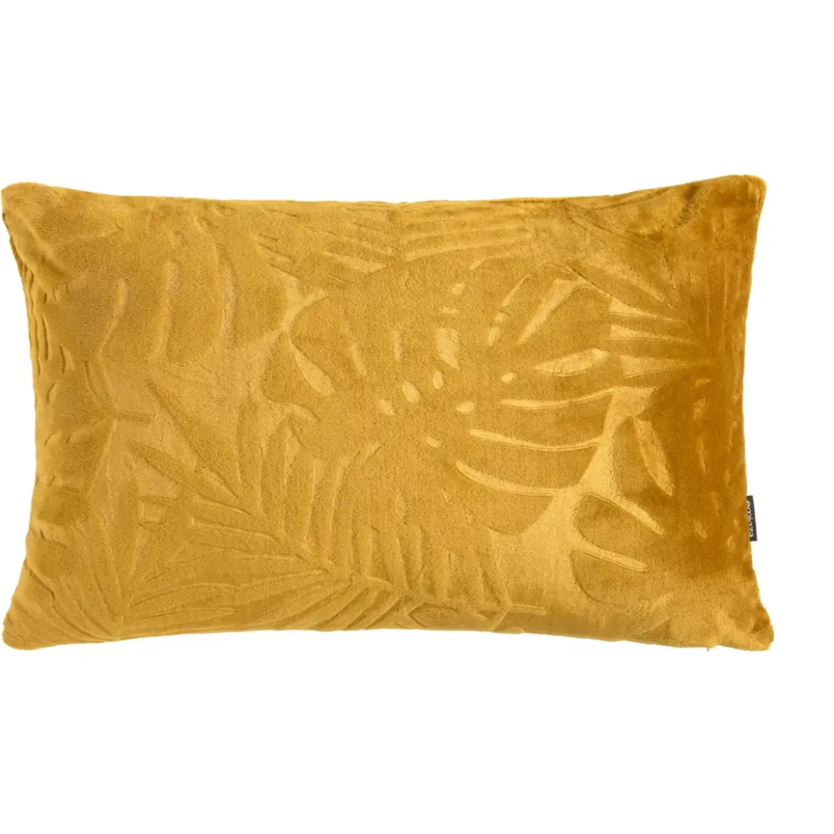 Cuscino rettangolare in flanella (40 x 60 cm) Flore Giallo senape