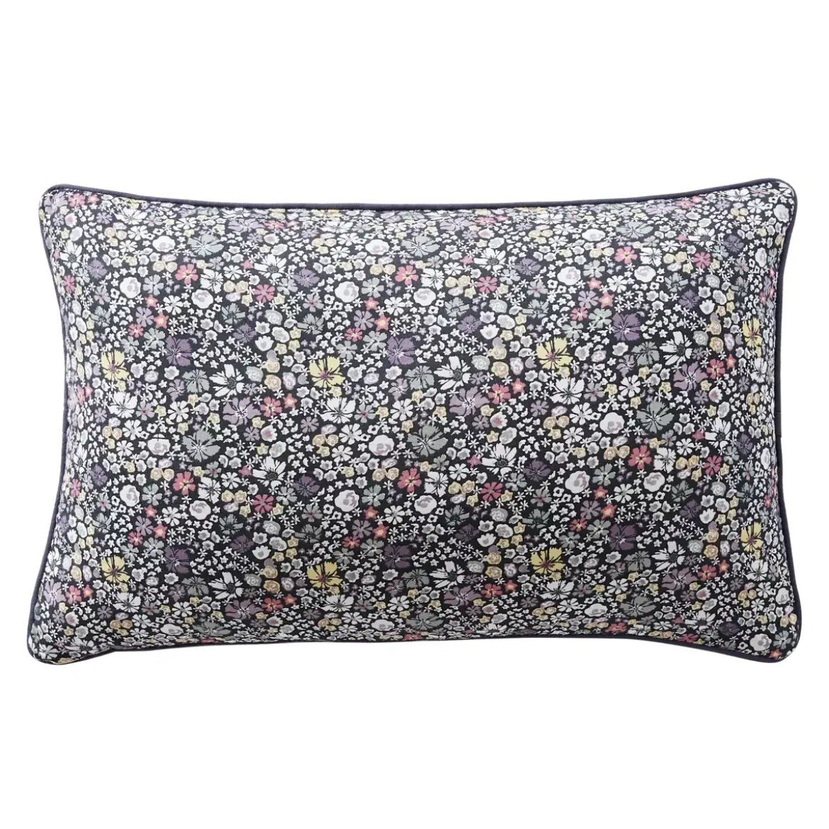 Cuscino rettangolare in garza di cotone (40 x 60 cm) Elya Viola