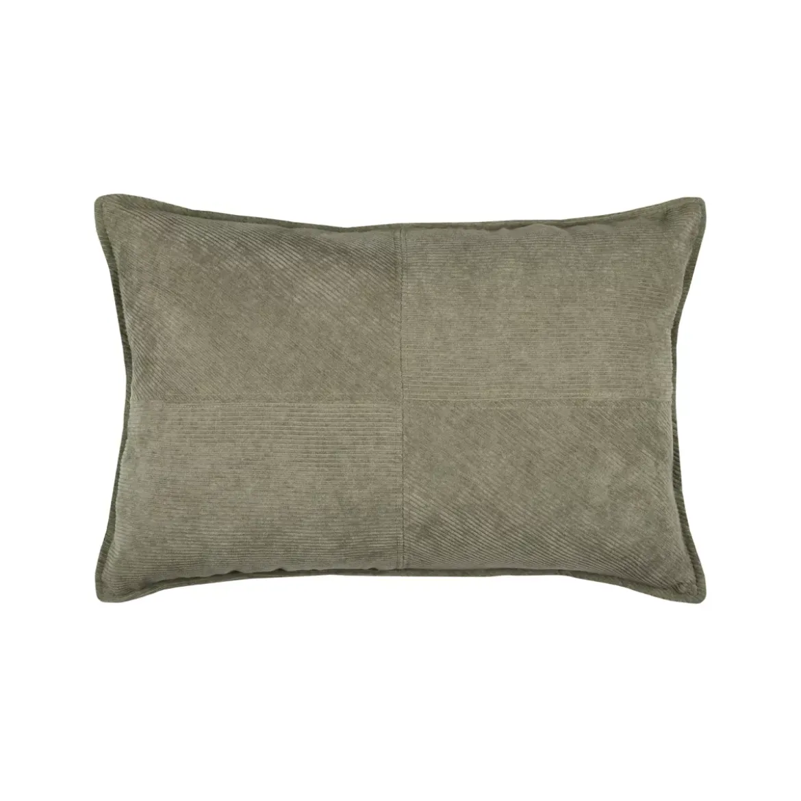 Cuscino rettangolare in velluto (40 x 60 cm) Dandy Verde cachi
