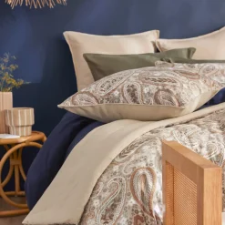 Cuscino rettangolare in velluto (40 x 60 cm) Dolores Beige