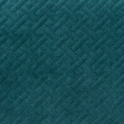 Cuscino rettangolare velluto (30 x 50 cm) Dolce Blu ottanio