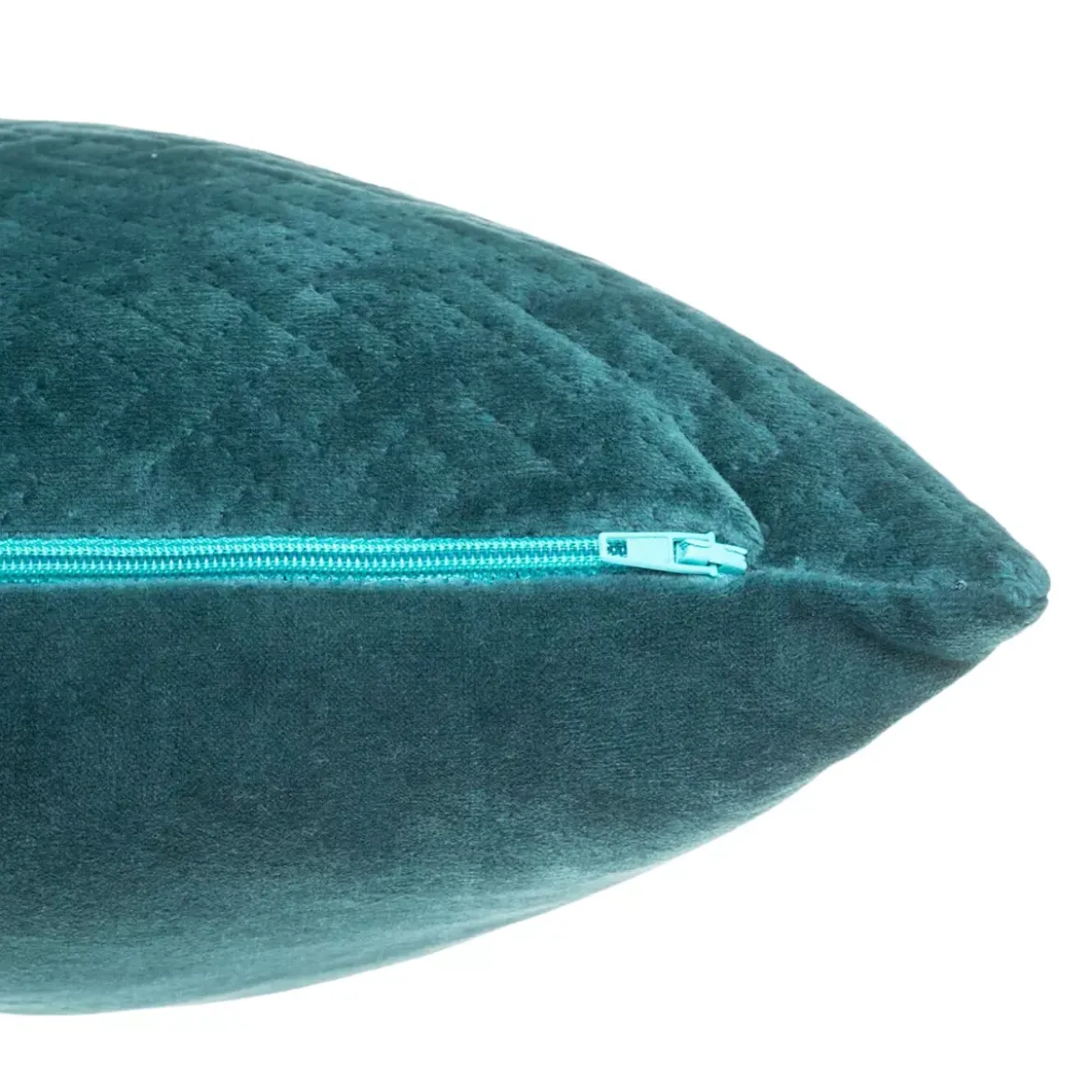Cuscino rettangolare velluto (30 x 50 cm) Dolce Blu ottanio
