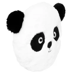 Cuscino rotondo bambino (27 cm) Panda Bianco